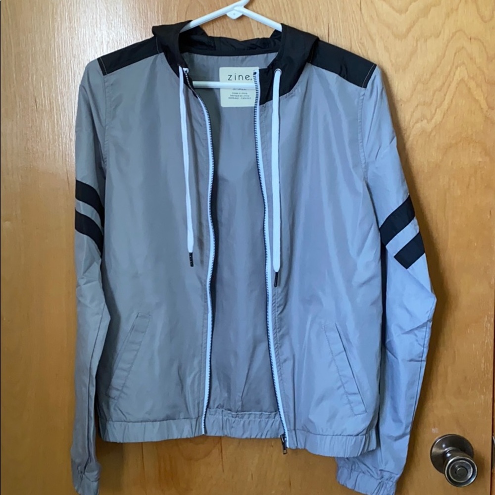 Grey Windbreaker - Picture 2 of 3
